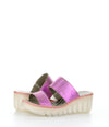 BESY357FLY PINK Wedge Sandals|BESY357FLY Chaussures �� Bout Rond in Rose